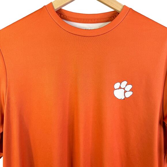 Columbia PFG Clemson Tigers Short Sleeve Performance Fishing Shirt Men's Small - Picture 3 of 10